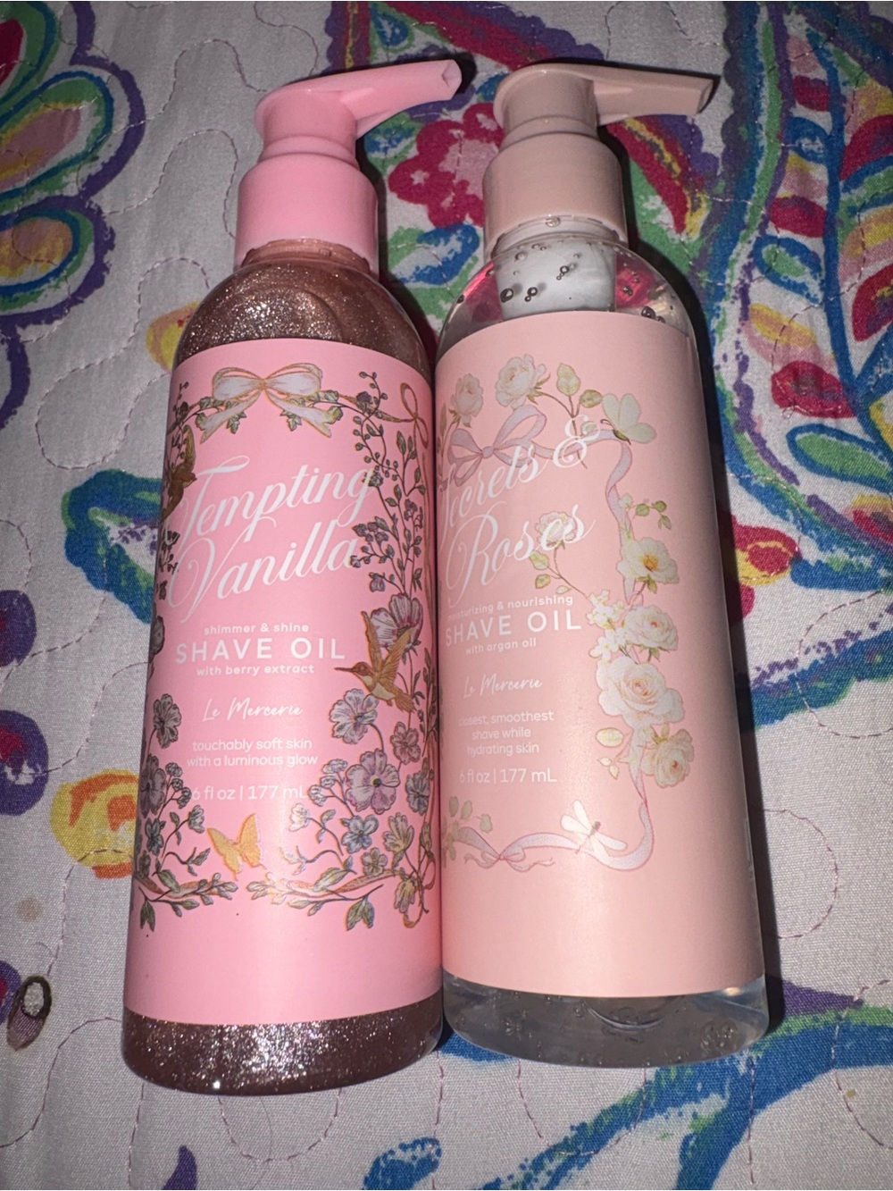 Shimmer & Shine Shave Oil — Pink